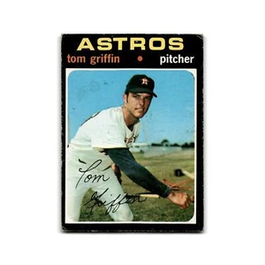 Tom Griffin 1971 Topps #471 Houston Astros Baseball Card EX - Picture 1 of 3