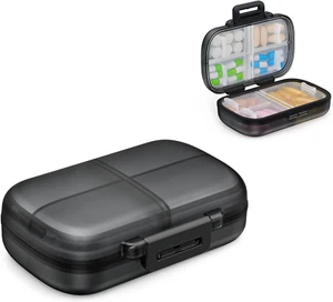 Medikamentenbox 7 Tage - Tragbare Pillendose mit ergonomischem Verschlusssystem - Bild 1 von 8