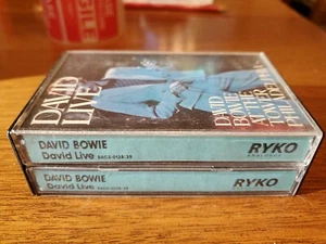 DAVID BOWIE At The Tower Philadelphia DAVID LIVE Double Cassette Set - Picture 1 of 3