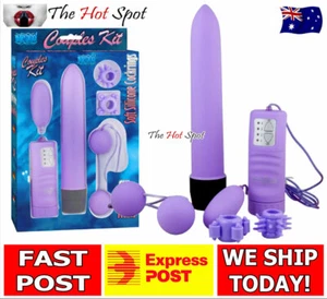 Seven Creations 5 Piece Couples Sex Toy Kit Purple Date Night Anniversary FAST P - Picture 1 of 11
