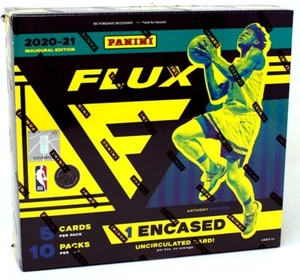 Tarjetas de reventón de caja de pasatiempos de baloncesto Panini Flux 2020/21 - Imagen 1 de 2