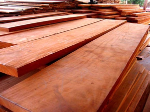 BEAUTIFUL KILN DRIED THICK 8/4 AFRICAN MAHOGANY LUMBER WOOD ~24" X 6" X 2" - Picture 1 of 2