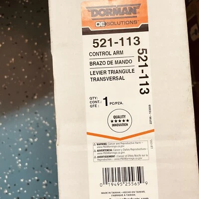 Conjunto de rótula de brazo de control de suspensión Dorman 521-113 para Honda Isuzu 98-02 Foto 1 de 2