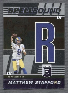 Donruss Elite Spellbound 2022 #SB-MS7 Matthew Stafford/349 - Imagen 1 de 2