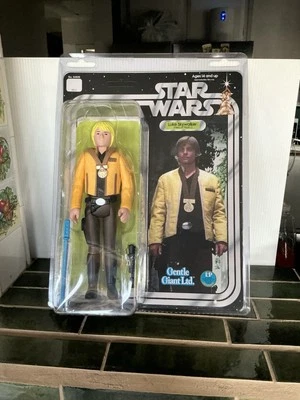 Boneco Jumbo Disney Star Wars Gentle Giant 2022 Hero of Yavin Luke Skywalker 12" - Imagem 1 de 2