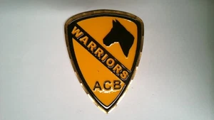 CHALLENGE COIN WARRIORS ACB COMMAND TEAM AWARD FOR EXCELLENCE - Picture 1 of 2