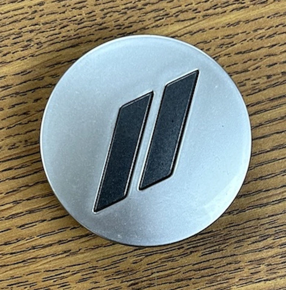 2 1/2" Dodge Challenger, Charger, Durango Gloss Silver Center Cap #6CZ27DD5AA x1 - Image 1 of 1