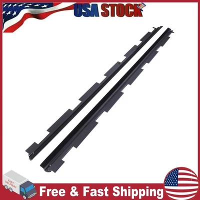 Outer Front Window Sweep Weatherstrip Seal Set For Chevrolet K3500 Truck 1988-00 Foto 1 de 4