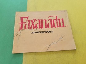 Faxanadu Nintendo NES Instruction Booklet Manual Only