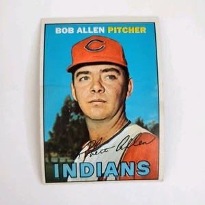 Bob Allen #24 1967 Topps Cleveland Indians - Bild 1 von 2