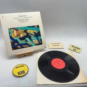 George Gershwin, Boston Pops O...- An American In Paris / Rhapsod... NM/EX Ultr - Foto 1 di 3