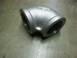 BOGEN, 90 GRAD 1 1/2" EDELSTAHL  - Bild 1 von 2