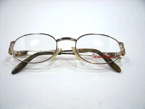 Occhiali Paloma Picasso B 411 oro taglia 52 mm montatura ottica nuovi autentici - Foto 1 di 4