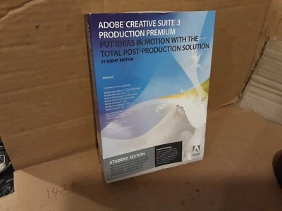 Adobe Creative Suite 3 Production Premium - STUDENT EDITION (4 x DVDs) - Bild 1 von 4