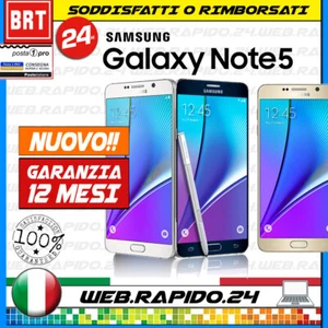 NUOVO! SMARTPHONE SAMSUNG GALAXY NOTE 5 32GB SM-N920V BIANCO SILVER GARANZIA ITA - Imagen 1 de 4