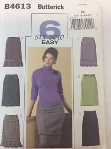 Patrón Butterick · B4613 · EE 14 16 18 20 · Falda mujer Misses - Imagen 1 de 3