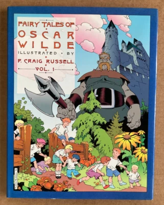 Fairy Tales Of Oscar Wilde Vol. 1 Hardcover w/signed bookplate P. Craig Russell - Image 1 of 4