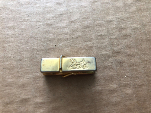 Spilla Spilla Vestiti Dolce CELINE Made in Italy Tono Oro Carro Cavallo Passeggino