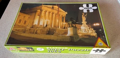 PARLAMENTO DE VINO NOCTURNO (Piatnik) -- Rompecabezas vintage 1000 piezas -- SELLADO Foto 1 de 2