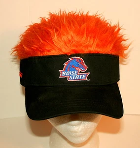 Boise State University Broncos Team Faux Flair Hair Sports Cap Hat New OSFM - Picture 1 of 4
