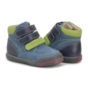 Zapatilla deportiva de cuero AFO correctiva ortopédica de caña alta para niños pequeños Memo Chicago - Imagen 1 de 9