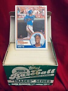 1983 Topps Traded Complete Set 1T-132T DARRYL STRAWBERRY Rookie Card RC
