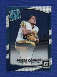 2017 Donruss Optic James Conner #172 Rated Rookie Card! Steelers! Cardinals! - Picture 1 of 3