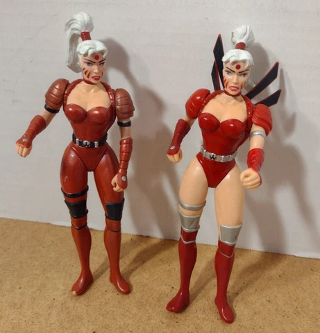 Wildcats Nelvana Lot of 2 Loose Action Figures/1994/Aegis/6 1/2 Inches Cover