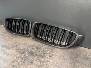 CARBON Front Grill For BMW 4 Series F32 F33 F36 - Picture 1 of 9