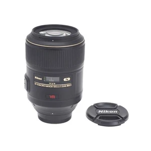 Nikon Nikkor AF-S 105mm F2.8G ED VR Nano Micro Autofocus Macro Prime Lens 2160 - Picture 1 of 5