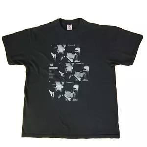 Vintage 90s Van Morrison Healing 1998 Tour Mens Black XL Shirt New York Boston - Picture 1 of 11