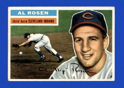 1956 TOPPS Baseball WHITE BACK Card Lot (11) EX/NM-EX/NM+: Rosen/Haddix/Grammas+ - Image 1 of 4