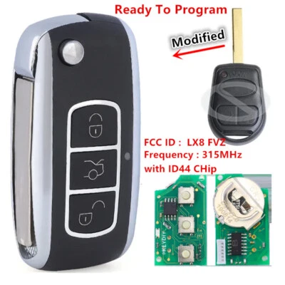 Flip Remote Car Key 315mhz for Land Rover Range Rover L322 VOGUE HSE 2002-2008 - Изображение 1 из 4