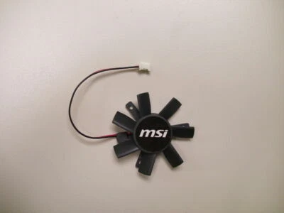 Cooler Fan For MSI GT440 N440GT Blizzard V5 GT430 Knife PLD05010S12L 45mm - Image 1 of 3