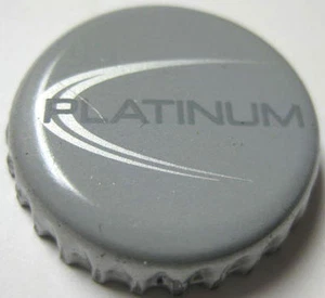 BL PLATINUM Beer Crown, Bottle Cap, Bud Light, Anheuser-Busch Brewery, MISSOURI - Picture 1 of 1