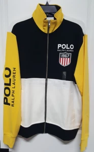 Polo Ralph Lauren Herren 1967 Shield Olympiastadion Full Zip Trainingsjacke - Bild 1 von 9