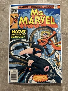 Ms. Marvel #16 VF 8.0 (1978 Marvel Comics) - 1° cameo Mystique - Foto 1 di 24