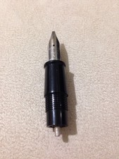 VINTAGE SHEAFFER NO NONSENSE MEDIUM ITALIC CALLIGRAPHY NIB UNIT-USED SPARE PART.