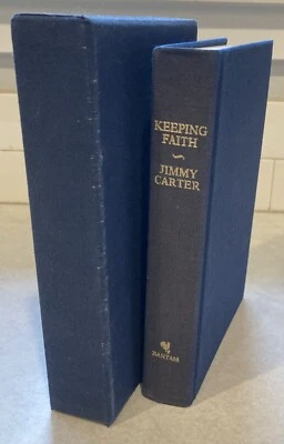 PRESIDENT JIMMY CARTER Full Signature  Keeping Faith LIMITED EDITION Signed - Image 1 of 4