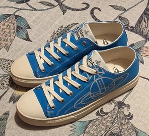 Vivienne Westwood Plimsoll Low Top Trainers. Size 42 - UK 8. - Picture 1 of 9