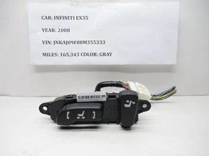 2008 INFINITI EX35 8 Way Power Seat Switch Control OEM - Picture 1 of 8