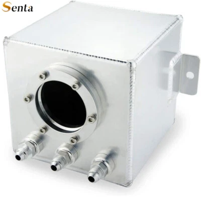 Tanque de sobretensión de combustible remolino de alto flujo de aluminio 2L AN6 para bomba de combustible externa 044 Foto 1 de 4