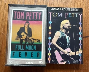 Tom Petty~Full Moon Fever 1989, Cassette + Tom Petty Cassette Single Yer So Bad - Picture 1 of 3