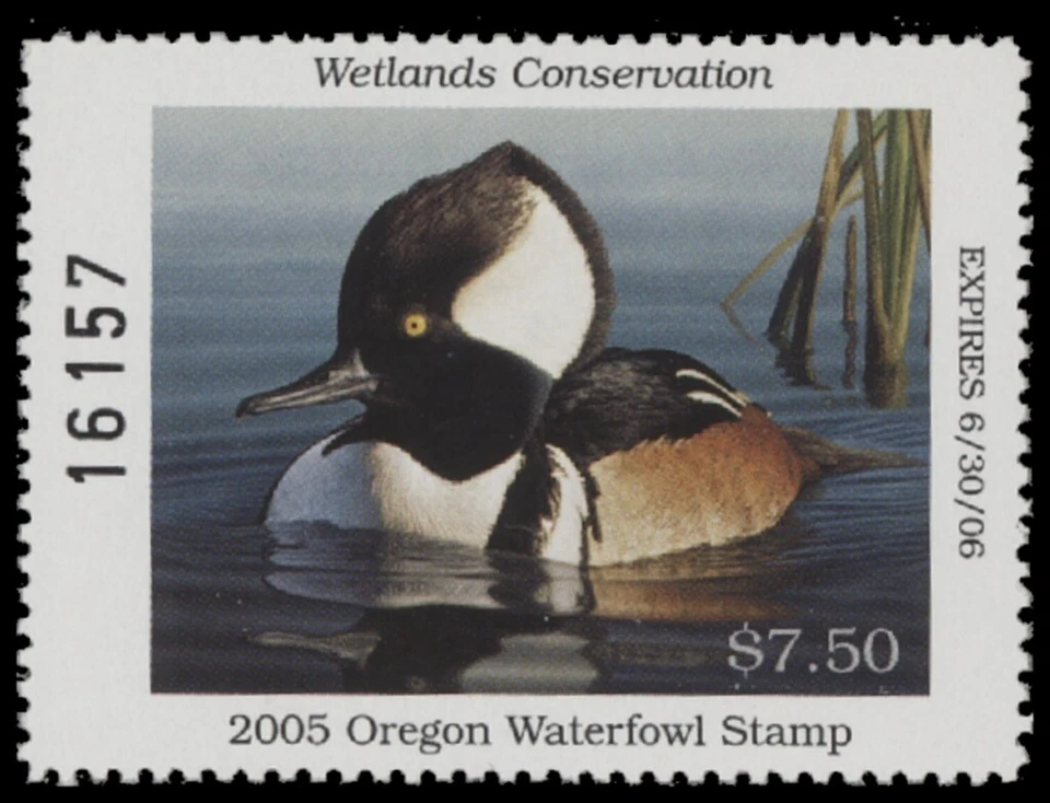 2005  Oregon State Duck Stamp Mint Never Hinged. Original Gum  - Image 1 of 1