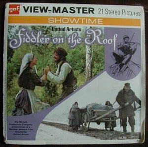 Fiddler on the Roof GAF 3D with booklet 1971 - Picture 1 of 1