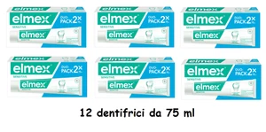 12 dentifricio Elmex Sensitive 75 ml per denti sensibili - Foto 1 di 1