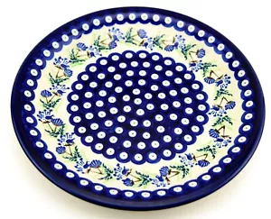 Plato de cena de cerámica polaca 10,75" Zaklady Boleslawiec - Imagen 1 de 4