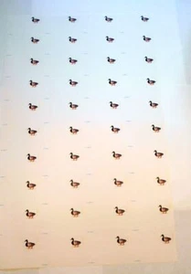 2021 Mallard stamped Postal Card Sc UX648 press sheet of 40, only 1,000 made - Picture 1 of 4