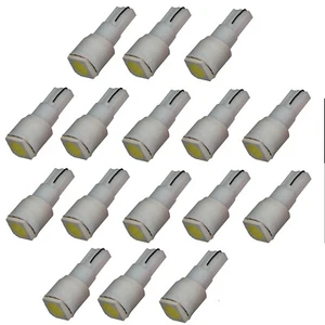 16X LED SMD T5 LED Apto para VW T5 T 5 Estribo Escaleras Blanco - Imagen 1 de 2