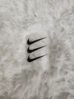 Sheet of 3 2' Nike Swoosh Logo Iron-On Decal / FREE SHIPPING with in the US